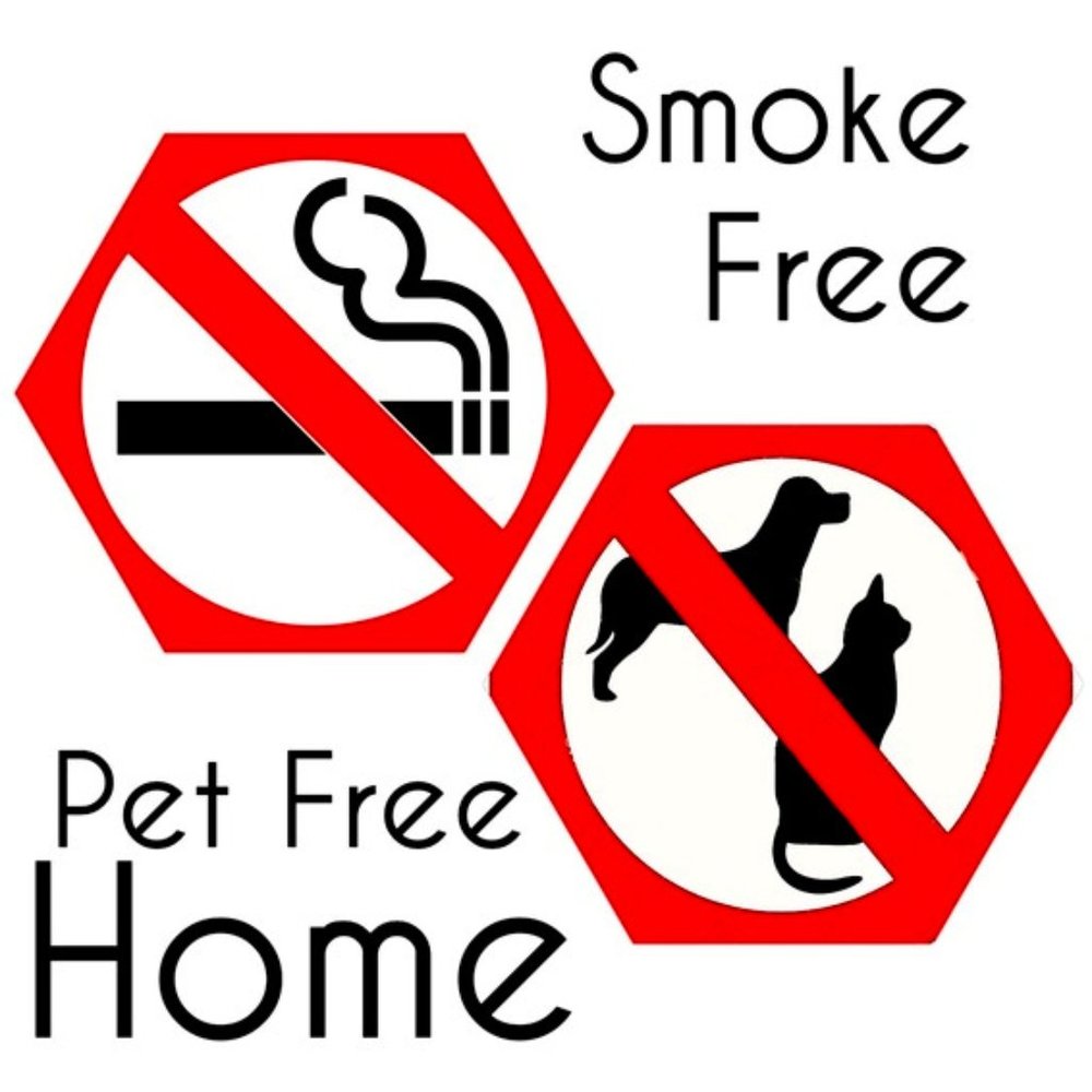 ALL ITEMS COME FROM A SMOKE FREE & PET FREE HOME